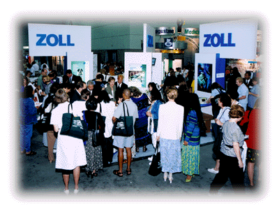 ZOLL Trade Show Booth